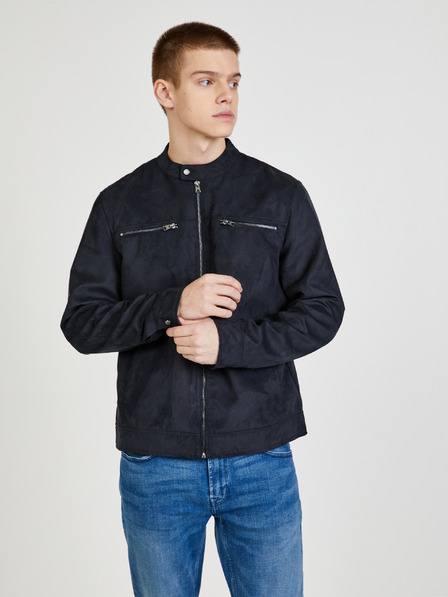 ONLY & SONS Schwarze Wildlederjacke ONLY & SONS Willow