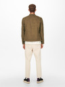 ONLY & SONS Braune Wildlederjacke ONLY & SONS Willow