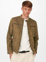 ONLY & SONS Braune Wildlederjacke ONLY & SONS Willow