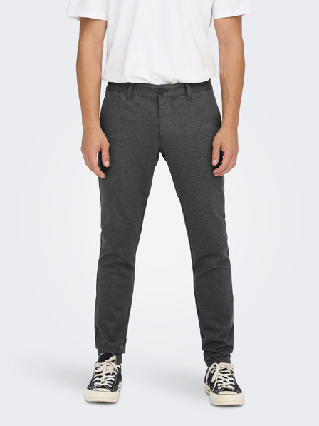 ONLY & SONS Dunkelgraue Herren Chino-Hose ONLY & SONS Mark