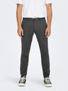 ONLY & SONS Dunkelgraue Herren Chino-Hose ONLY & SONS Mark