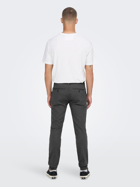 ONLY & SONS Dunkelgraue Herren Chino-Hose ONLY & SONS Mark