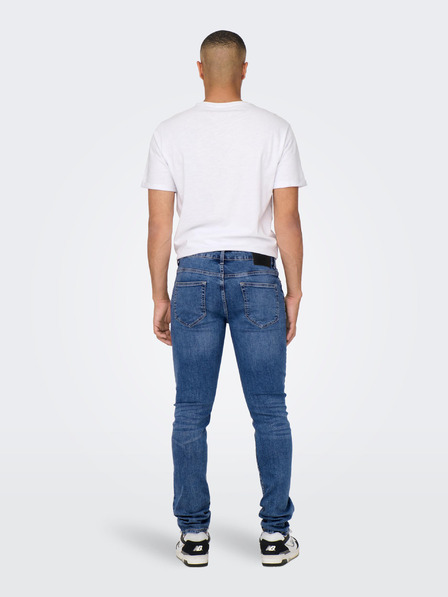 ONLY & SONS Dunkelblaue Herrenjeans mit schmaler Passform ONLY & SONS Loom