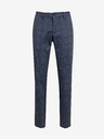 ONLY & SONS Dunkelblaue ONLY & SONS Mark Chino-Hose für Herren, kariert
