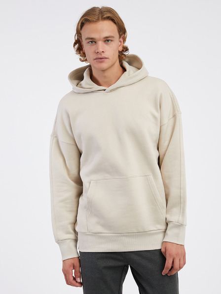 ONLY & SONS Beige Herren-Kapuzenpulli Basic ONLY & SONS Dan