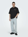 ONLY & SONS Schwarzes Herren ONLY & SONS Art-T-Shirt