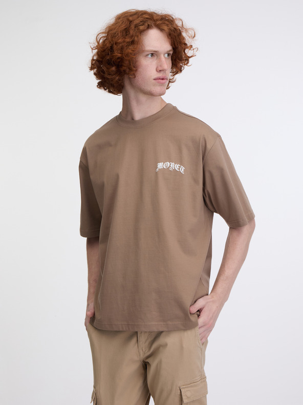 ONLY & SONS Braunes Herren ONLY & SONS Kunst-T-Shirt