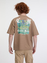 ONLY & SONS Braunes Herren ONLY & SONS Kunst-T-Shirt