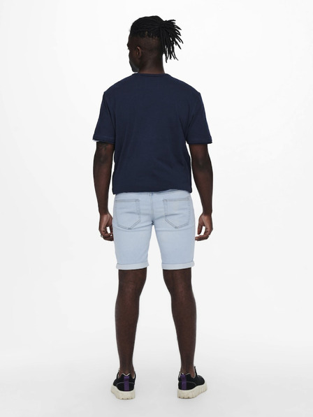 ONLY & SONS Hellblaue Denim-Shorts für Herren ONLY & SONS Ply