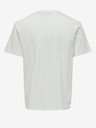 ONLY & SONS Cremefarbenes ONLY & SONS Kolton Herren-T-Shirt