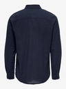 ONLY & SONS Dunkelblaues Herren ONLY & SONS Caiden Leinenhemd