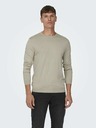 ONLY & SONS Beige Herren ONLY & SONS Wyler Life Pullover