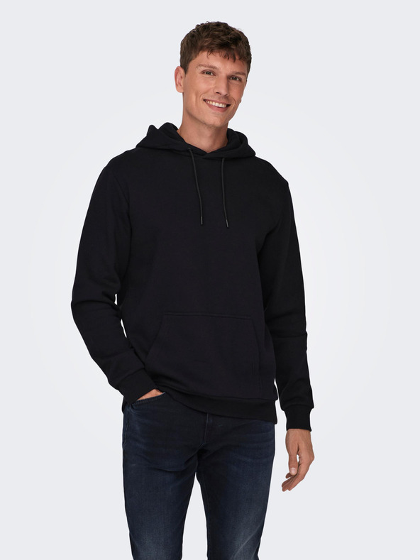 ONLY & SONS Schwarzes ONLY & SONS Ceres Sweatshirt