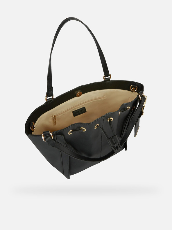 Geox Schwarz Damen Geox Daphner Handtasche