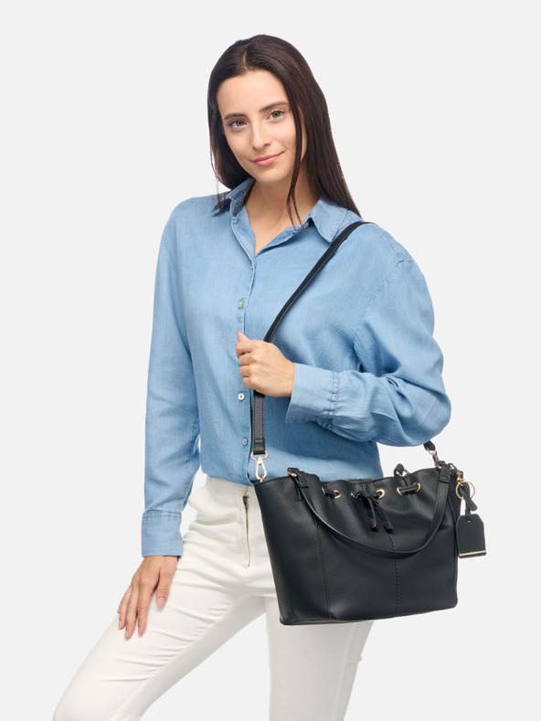 Geox Schwarz Damen Geox Daphner Handtasche