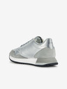 Geox Silberne Geox Doralea Damen Turnschuhe