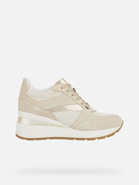 Geox Beige Damen-Sneaker Geox Zosma