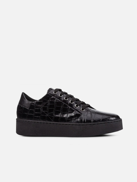 Geox Schwarze Damen Geox Skyely Turnschuhe