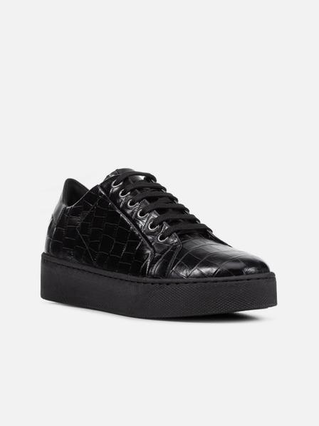 Geox Schwarze Damen Geox Skyely Turnschuhe