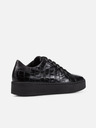 Geox Schwarze Damen Geox Skyely Turnschuhe