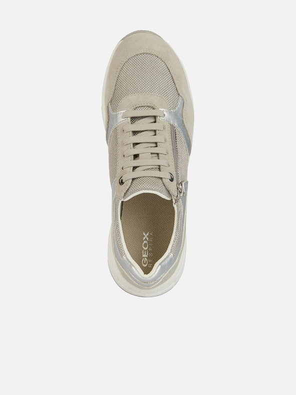 Geox Grau Geox Damen Turnschuhe Bulmya