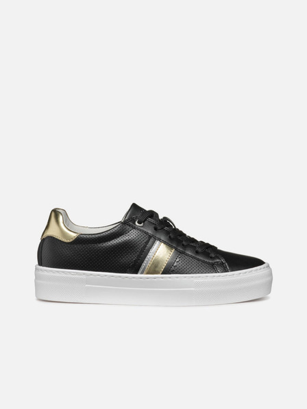 Geox Schwarz Damen Geox Claudin Turnschuhe