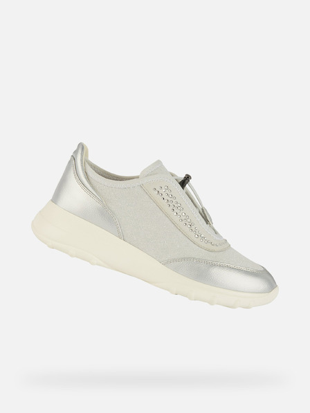 Geox Geox Alleniee Silber Damen Turnschuhe