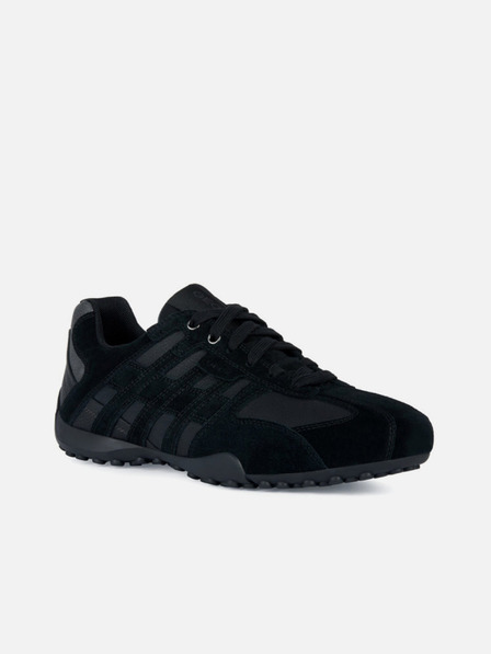 Geox Schwarz Herren Geox Snake Turnschuhe