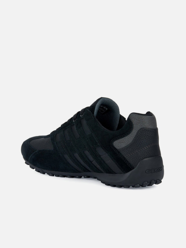 Geox Schwarz Herren Geox Snake Turnschuhe