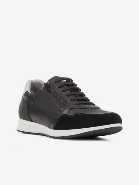Geox Schwarz Herren Geox Avery Turnschuhe