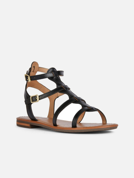 Geox Schwarz Damen Geox Sozy Sandalen mit