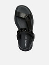 Geox Schwarze Damen-Sandalen Geox Spherica EC5W