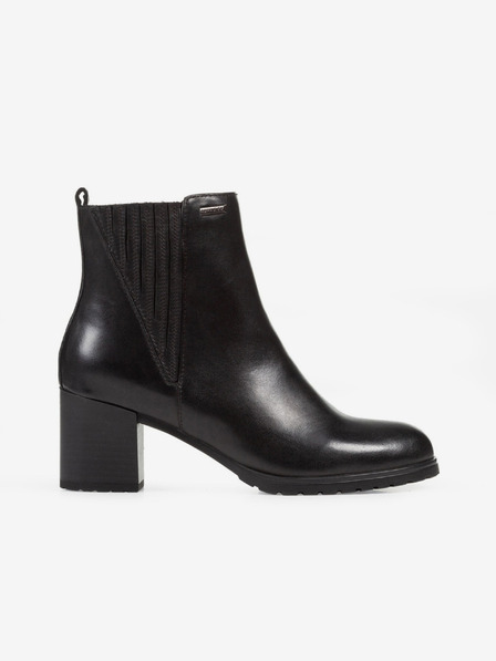 Geox Schwarze Damen Ankle Boots Geox New Lise Np Abx