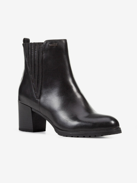 Geox Schwarze Damen Ankle Boots Geox New Lise Np Abx