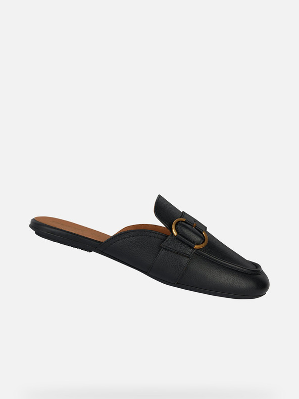 Geox Schwarze Damen Geox Palmaria Slipper