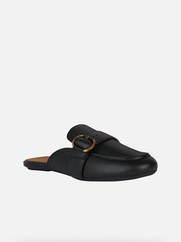Geox Schwarze Damen Geox Palmaria Slipper