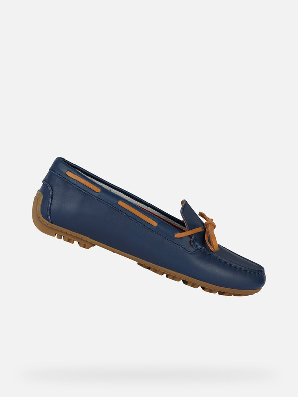 Geox Dunkelblau Damen Mokassins Geox Kosmopolis + Grip