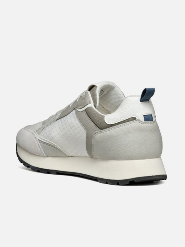 Geox Weiße Herren Geox Partenio Turnschuhe