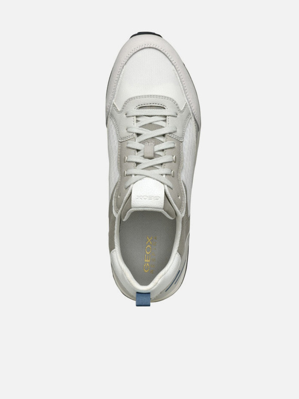 Geox Weiße Herren Geox Partenio Turnschuhe