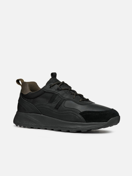 Geox Schwarze Herren-Turnschuhe Geox Terrestre