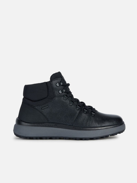Geox Schwarze Herren-Stiefeletten Geox Granito + Grip B A