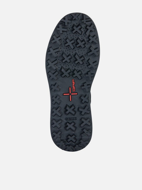 Geox Schwarze Herren-Stiefeletten Geox Granito + Grip B A