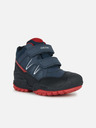 Geox Dunkelblaue Geox New Savage Jungenstiefeletten b a