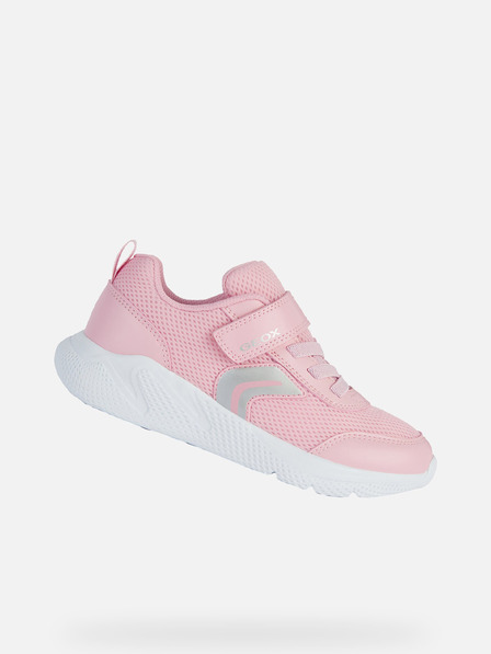 Geox Rosa Mädchen Geox Sprintye Turnschuhe