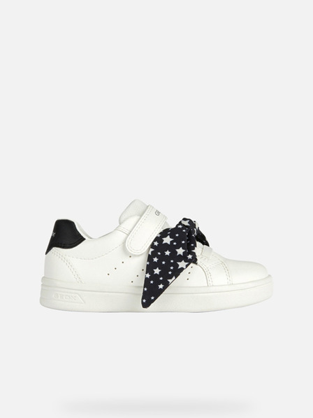 Geox Weiße Mädchen-Sneaker Geox Djrock