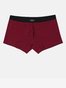 Ombre Clothing Burgunderfarbene Herren Boxershorts Ombre Kleidung