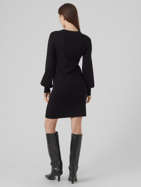 AWARE by VERO MODA Schwarzes Damen Pullover Kleid AWARE by VERO MODA Haya