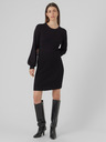 AWARE by VERO MODA Schwarzes Damen Pullover Kleid AWARE by VERO MODA Haya