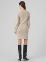 AWARE by VERO MODA Beige Damen Pullover Kleid AWARE by VERO MODA Haya