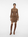 AWARE by VERO MODA Braunes Damen-Sweater-Kleid AWARE von VERO MODA Haya